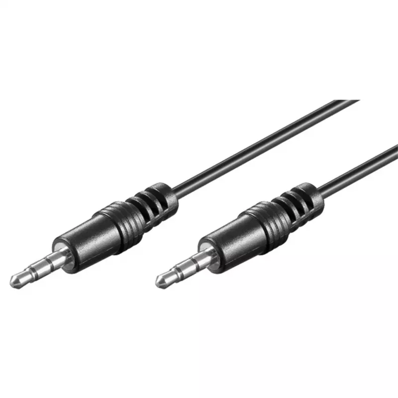 Audiokabel Goobay 51659 2,5 m 3,5 mm zwart