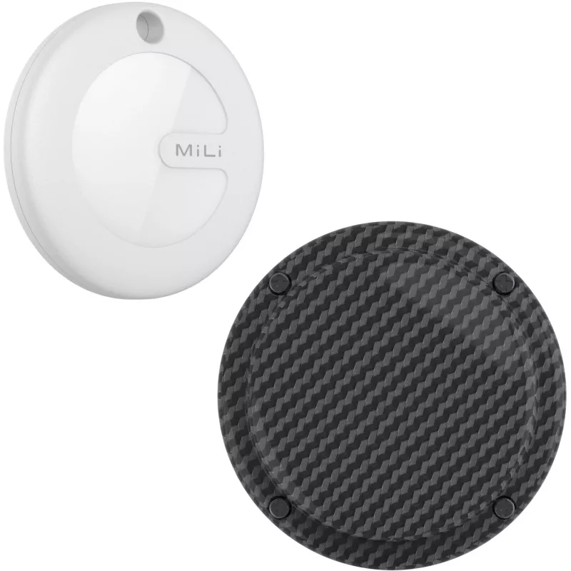 Apple-gecertificeerde plak-MiTag-tracker TerraTec Ultron 463541 — compatibel met Apple 'Zoek mijn', compacte plaktag
