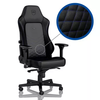 noblechairs HERO gaming-stoel - zwart/blauw
