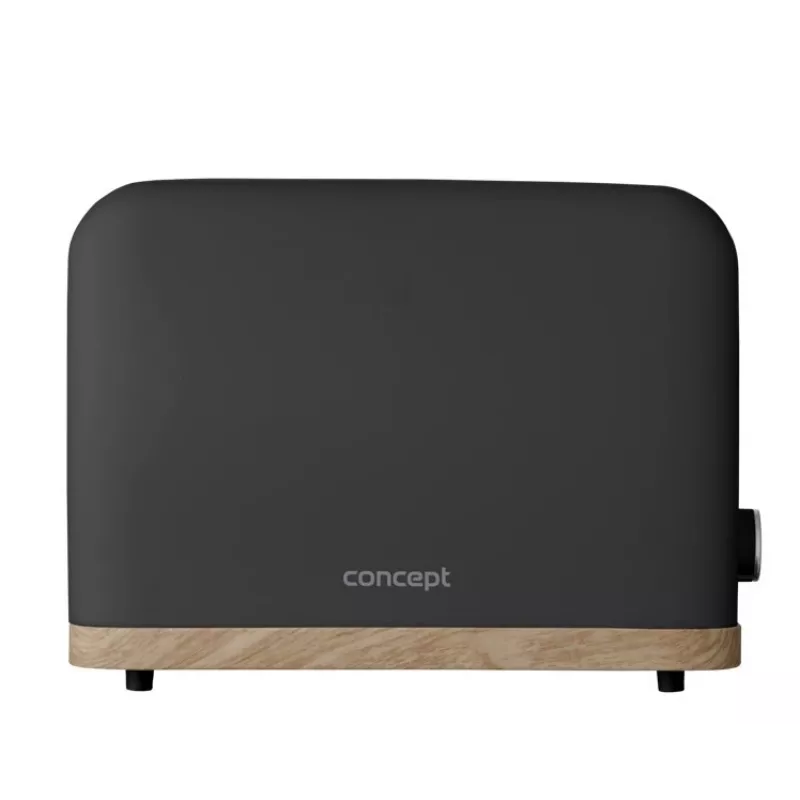 Toaster Concept Elwood TE2016, 2-sneetjes, zwart
