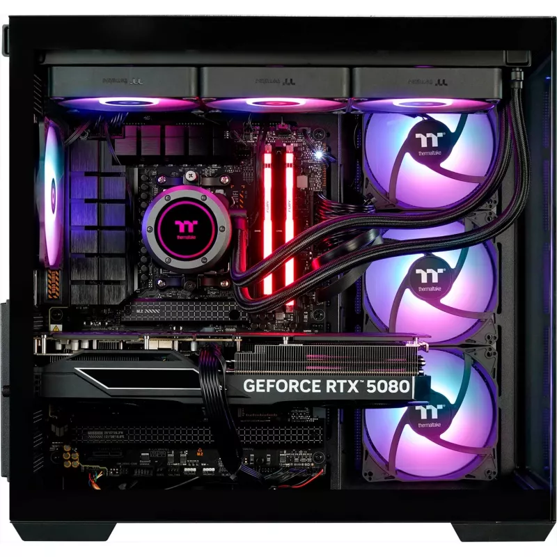 Thermaltake FTW RTX 5080 zwart Intel Core i7 16 GB 1 TB SSD NVIDIA RTX 5080 Windows 11 Home 64-Bit