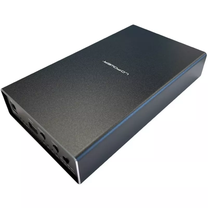HDD-/SSD-behuizing LC-Power LC-DOCK-C-35-M2 3,5 inch USB Type-C 10 Gbit/s