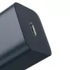 Baseus Super Si Power Charger met USB-C naar Lightning-kabel 20W blauw