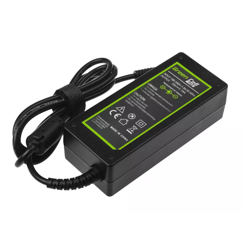 Green Cell AD20P voeding/adapter binnen 60 W zwart
