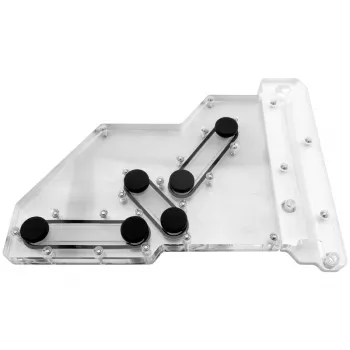 Singularity Computers Spectre 2.0 Elite Kit Side Distro Plate - wit