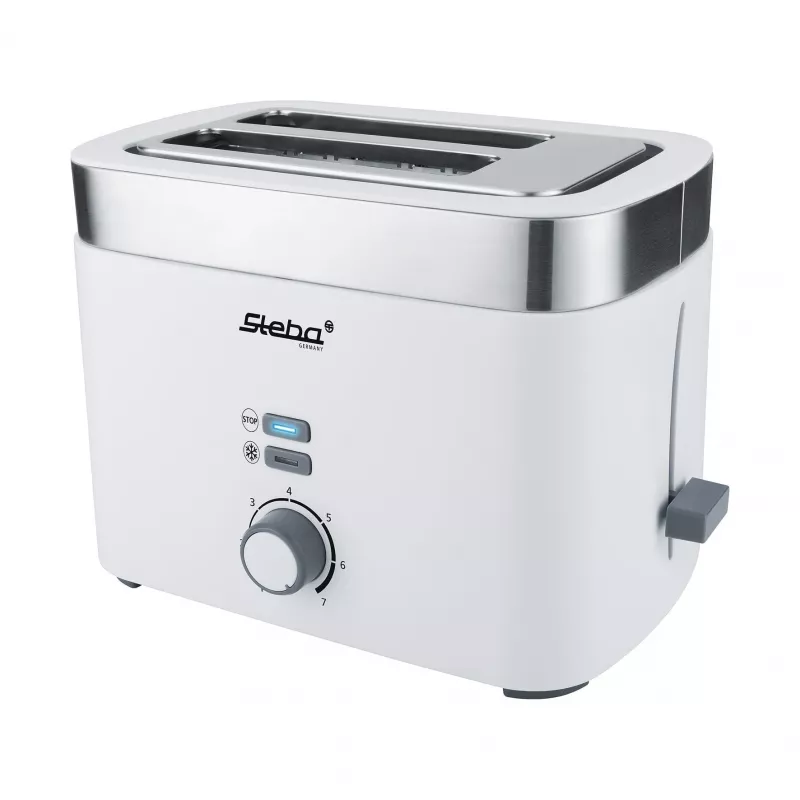 Toaster Steba TO 10 BIANCO 2 sneetjes 930 W zilver wit