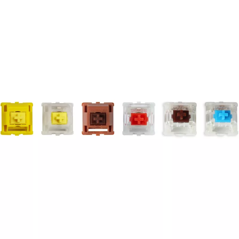 Mechanische toetsenschakelaarset Keychron Gateron Cap V2 goudgeel G32 — 110 schakelaars