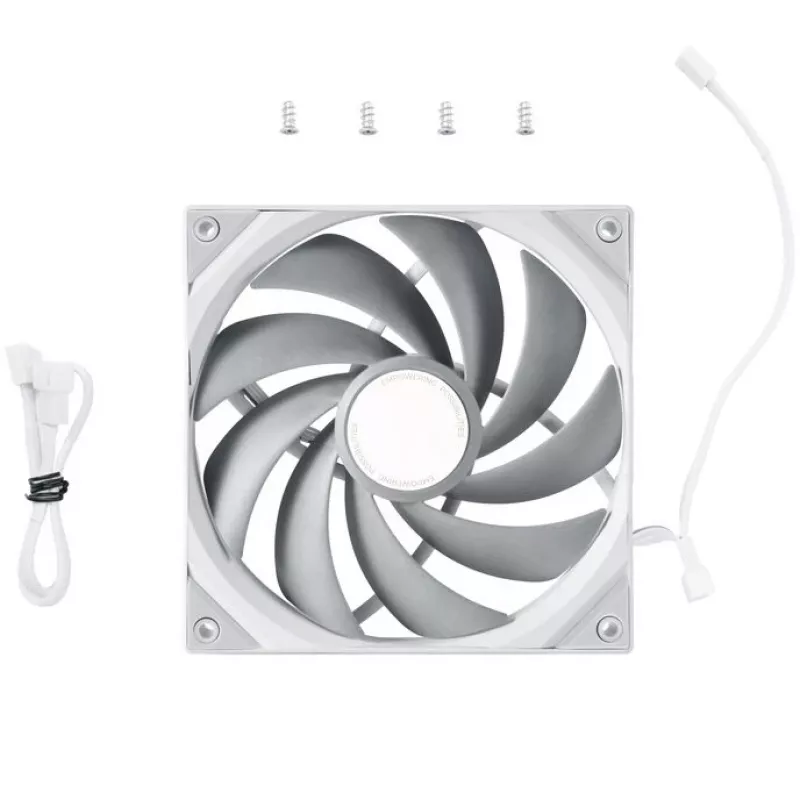 TRYX ROTA PRO 140mm behuizingsventilator - wit