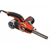 Bandschuurmachine Black & Decker KA902EK — 400 W, instelbare snelheid, schuurplaat 451×13 mm, 230 V, 3 m kabel, met draagtas