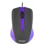 USB bedrade muis, 3 knoppen, rubberachtig oppervlak