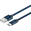 YENKEE YCU 301 BE USB-A 2.0/USB-C-kabel 1m lila