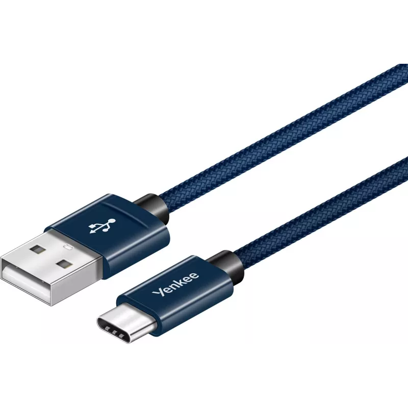 YENKEE YCU 301 BE USB-A 2.0/USB-C-kabel 1m lila