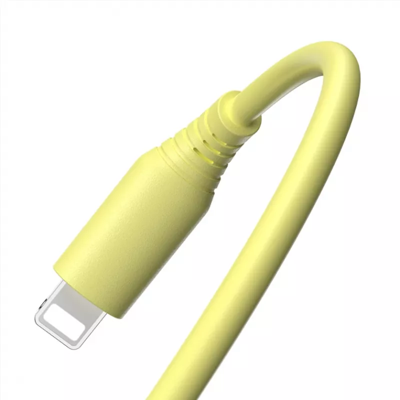USB-naar-Lightning-kabel Tellur T-MLX46884 3A 1m geel