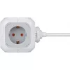 Brennenstuhl 1150090 verlengkabel 1,4 m 4 AC-uitgangen binnen wit (1150090)