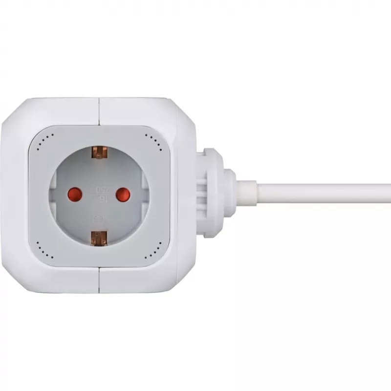 Brennenstuhl 1150090 verlengkabel 1,4 m 4 AC-uitgangen binnen wit (1150090)