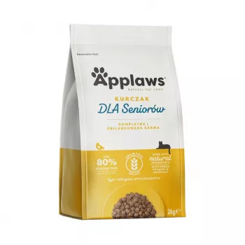Droogvoer voor katten Applaws Senior Chicken — graanvrij / glutenvrij 2 kg zakje, 36,5% proteïne, voor oudere katten