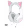 Headset Razer Kraken Kitty V2 Wired USB Type-A wit — circumauraal, hoofdband, 20–20000 Hz, 2 m kabel