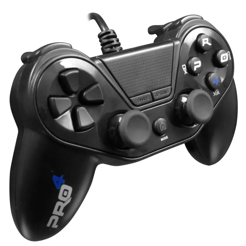 Bedrade gamecontroller SUBSONIC SA5417 voor PS4, zwart