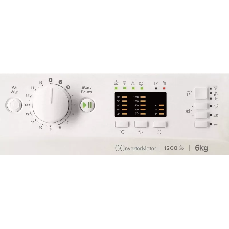Wasmachine Indesit MTWSA 61294 W PL 1200 tpm 6 kg