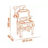 Kinderwerkplaats speelgoed SMOBY Bricolo Builder 7600360741 – bouwgereedschapsset voor rollenspellen