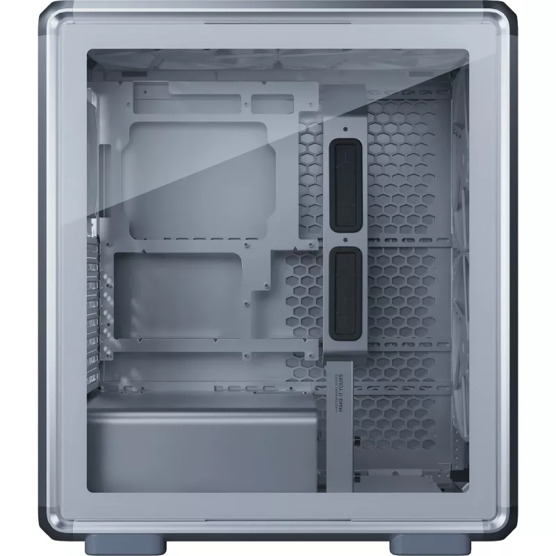 Cooler Master MasterFrame 500 Mesh PC-behuizing, midi-tower, E-ATX, gehard glas – zilver