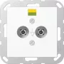 Stopcontact JUNG A 565-2 WW
