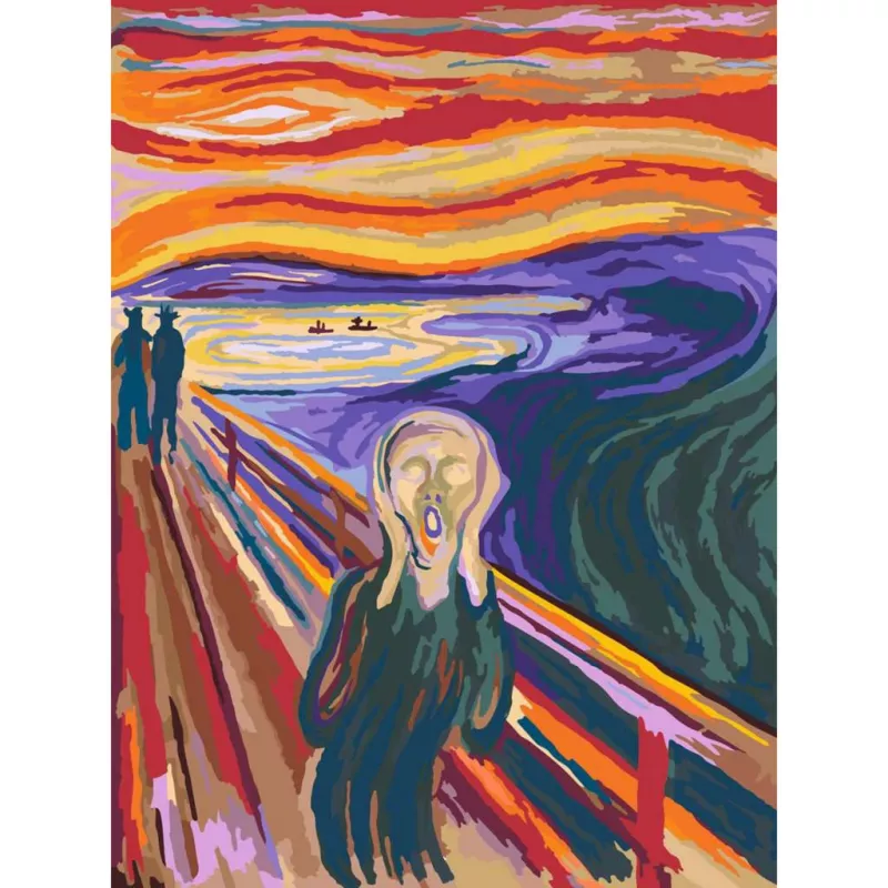 CreArt ART Collection - Munch: De Schreeuw, schilderen