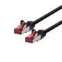LOGON TCR66SS070BL netwerk-patchkabel, Cat6 SF/UTP (S-FTP), 7 m, zwart