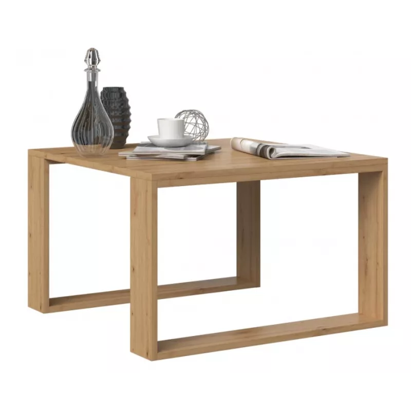 MODERN MINI tafel 67x67x40 cm artisan eiken