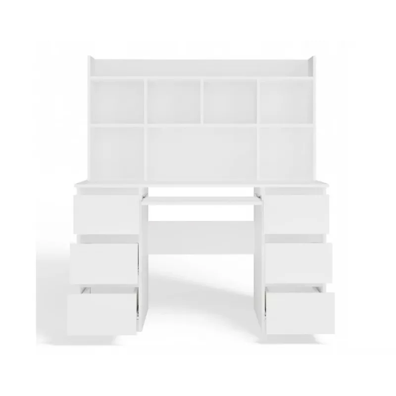 KUBA bureauset + extension piece, wit