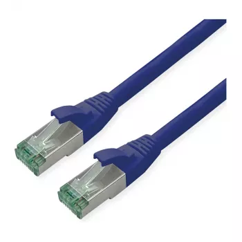 ROLINE RM Patchkabel Cat.6A S/FTP (PiMF), blauw, 1,5 m