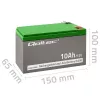 AGM-accu 12V 10Ah onderhoudsvrij voor UPS