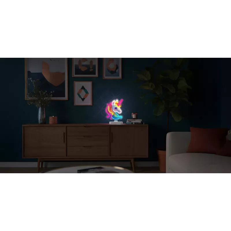 Tafel-LED-lamp MANTA MASNL128MT — decoratief eenhoorn-nachtlampje