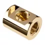 EK Water Blocks EK-Quantum Torque T-splitter 3x G1/4 female, goud