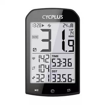 GPS-fietscomputer Cycplus M1, 2,9-inch display, Bluetooth
