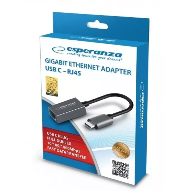 Esperanza ENA102 PoE-adapter