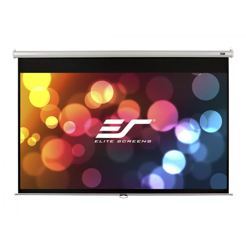 Elite Screens | Manual Series | M119XWS1 | diagonaal 119 inch | 1:1 | zichtbare beeldbreedte (B) 213 cm | wit