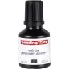 Edding T25 navulinkt voor markers, permanent, zwart, 30 ml