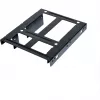 Montageframe ultron intern 2x2.5 SSD/HDD metaal zwart (377215)