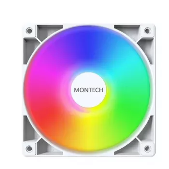Montech GF120 V2 ARGB computerbehuizing ventilator module 12 cm wit 3 st.