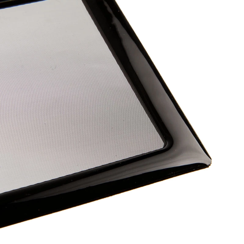 DEMCiflex stoffilterset voor NZXT Switch 810, zwart op zwart, vervangingsfilter