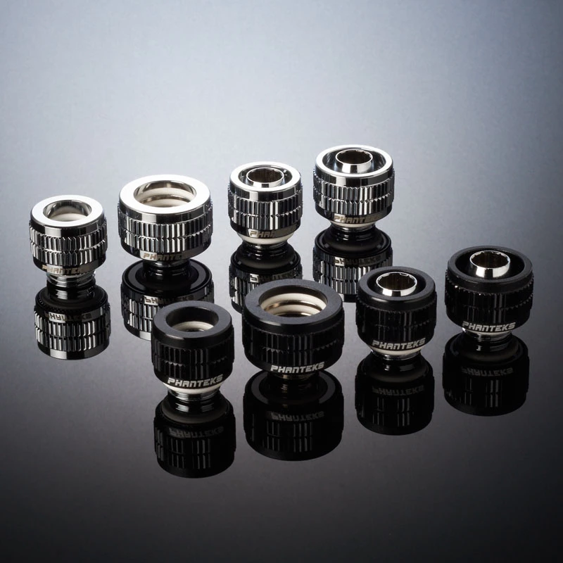 Compressiekoppeling PHANTEKS PH-STC1310_CR, messing, binnendiameter 13 mm, 1 stuk