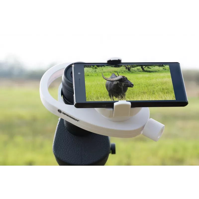 Bresser Optics 4914911 houder mobiele telefoon/smartphone wit