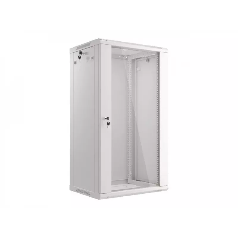 Lanberg WF01-6422-10S netwerkkast 22U wandmontage grijs