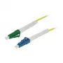 Synergy 21 glasvezel-1-vezel-patchk. 7.5mtr.LC-LC APC 9/125u OS2 G657A2 AD 2mm flexibel - single- of monomodevezel - 7,5 m