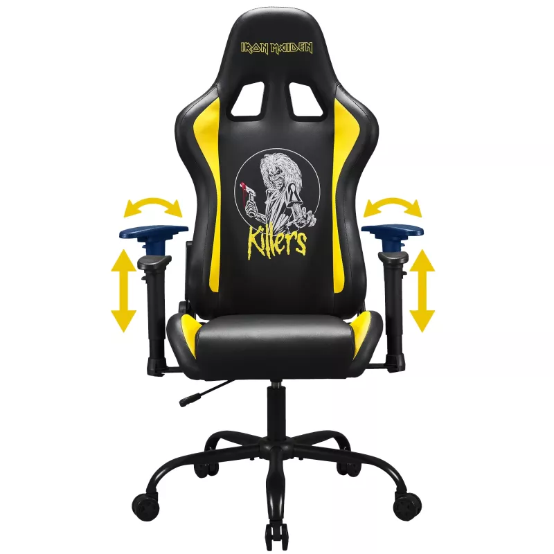 Gamingstoel SUBSONIC Subsonic Pro Iron Maiden Killers — ergonomisch design, in hoogte verstelbaar