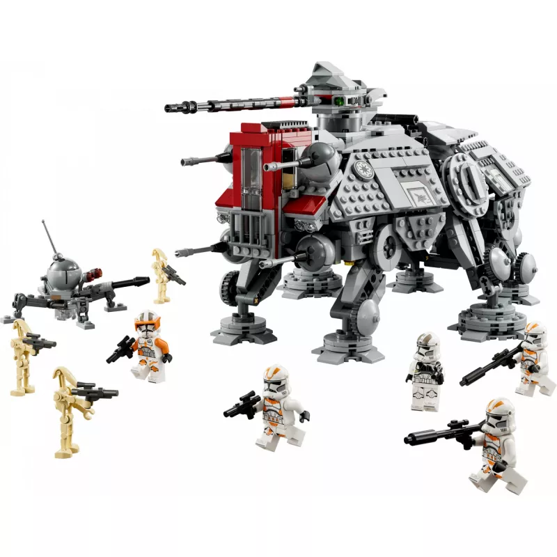 LEGO Star Wars: AT-TE Walker set met droiden-figuren (75337)