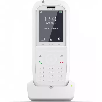Snom M90 DECT-telefoonhoorn met nummerweergave Wit