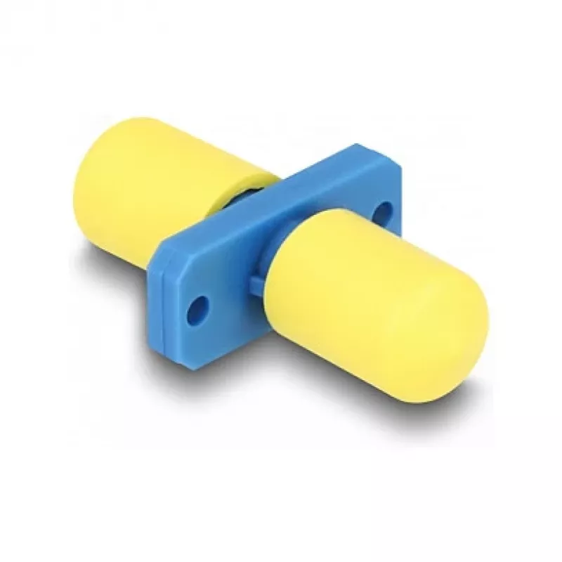 DeLOCK glasvezelkoppeling ST simplex bus naar ST simplex bus blauw