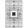 Grandstream GWN7661E inbouw Wi-Fi 6 access point voor wandmontage, AX3000, dualband 2,4/5 GHz, 3 Gbps, MU-MIMO, PoE/PoE+, Gigabit-poorten, 256 clients